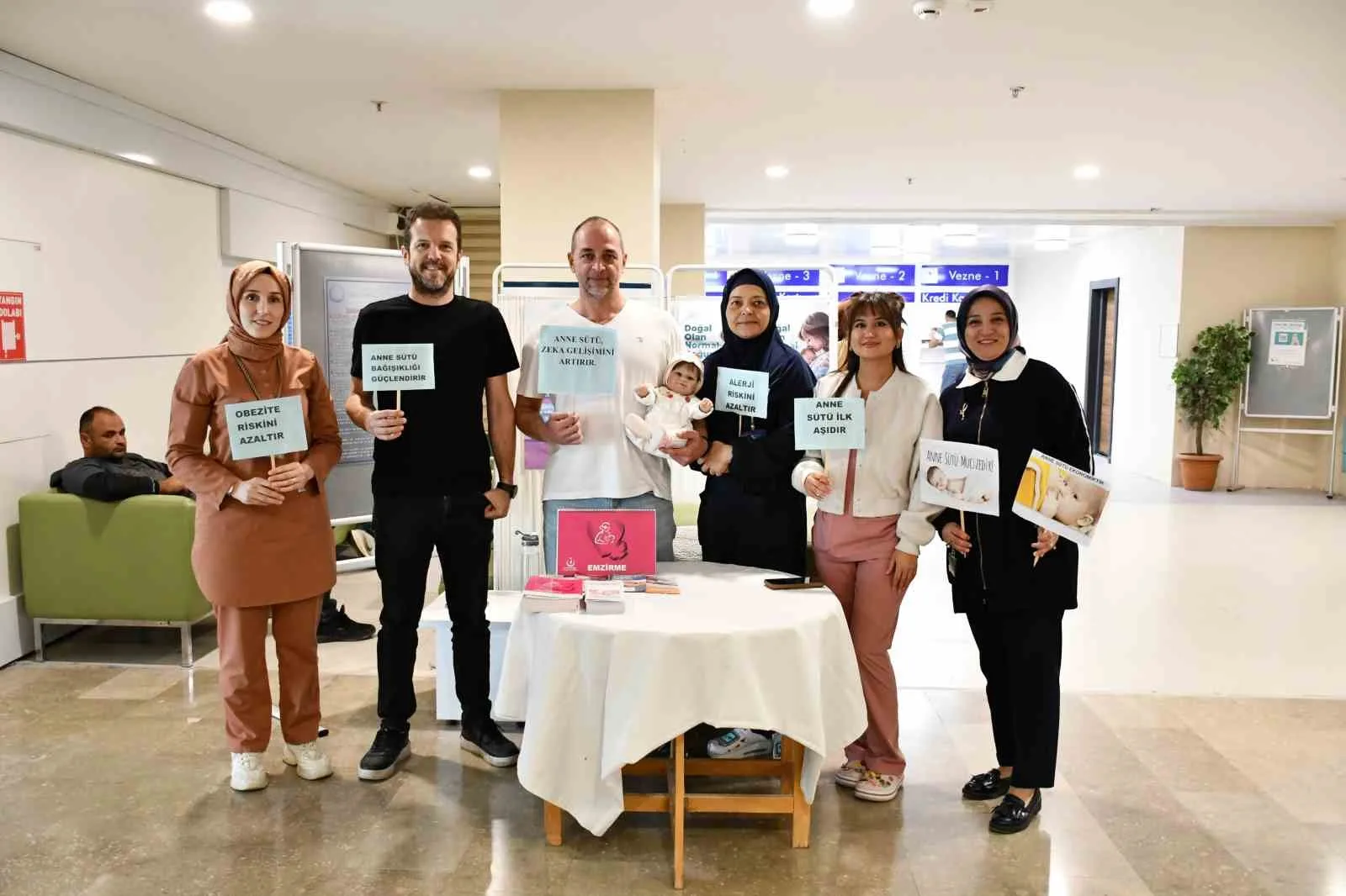 Düzce Üniversitesi Tıp Fakültesi Hastanesi’nde 1-7 Ekim Emzirme Haftası dolayısıyla