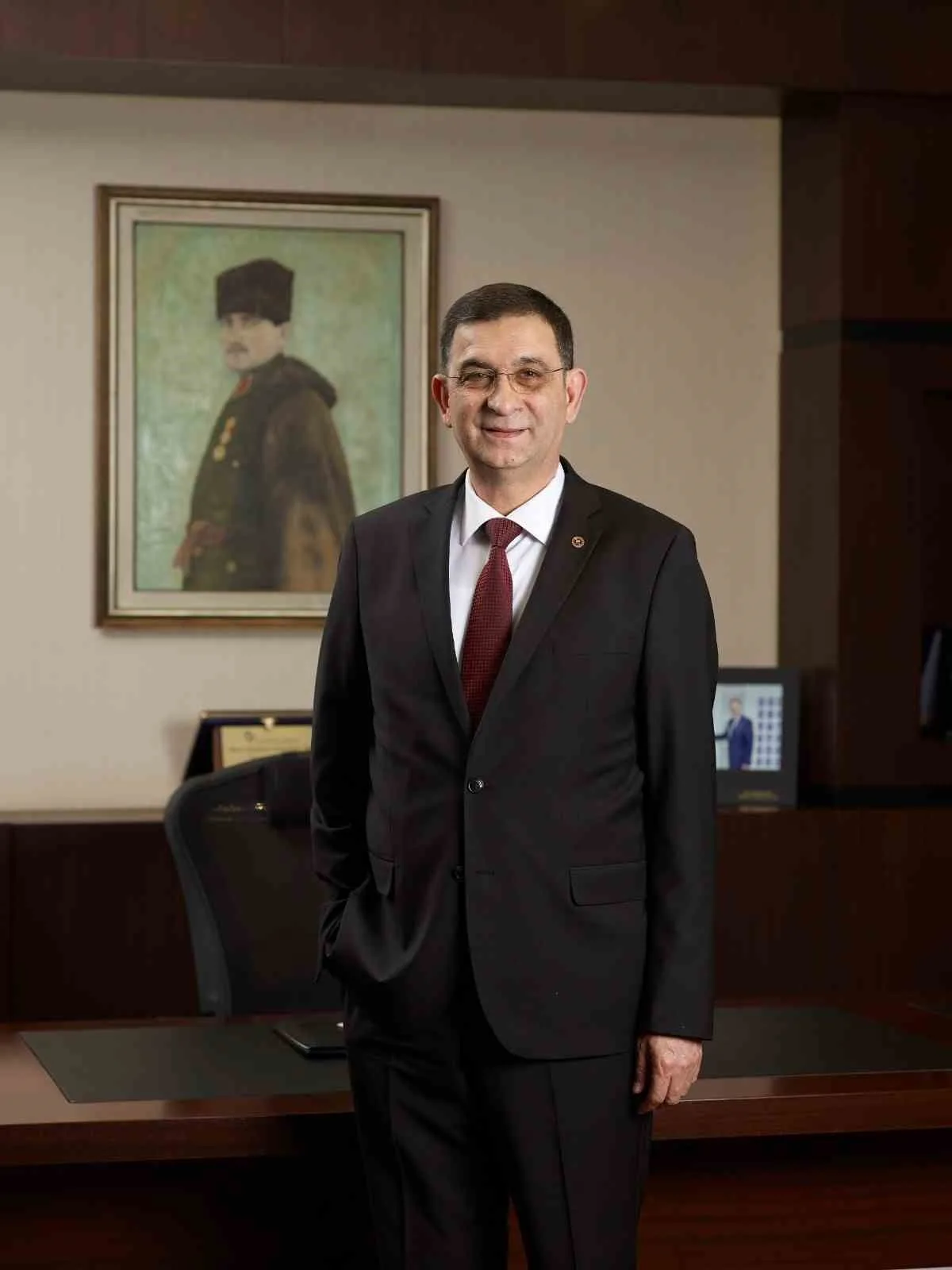 Gaziantep Sanayi Odası (GSO) Yönetim Kurulu Başkanı Adnan Ünverdi, Gaziantep’te