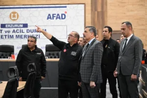 Vali Mustafa Çiftçi, yeni yapılan İl Afet ve Acil Durum