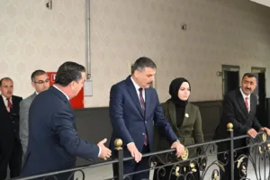 Erzurum Valisi Mustafa Çiftçi, İl Nüfus ve Vatandaşlık Müdürlüğünü ziyaret