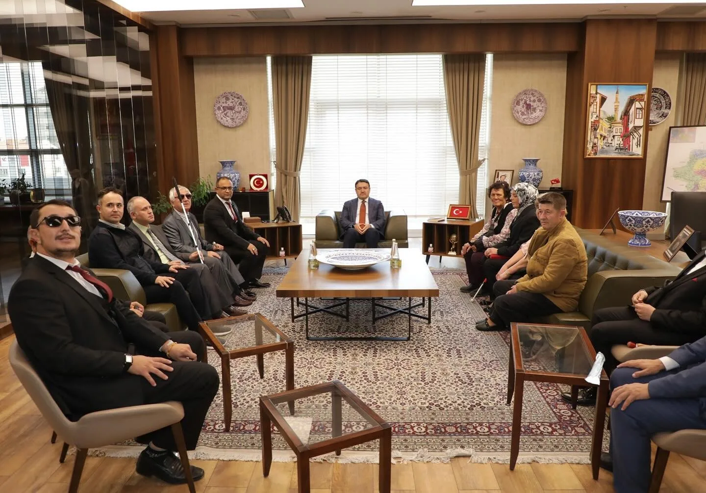 Kütahya Valisi Musa Işın, Dünya Beyaz Baston Görme Engelliler Günü