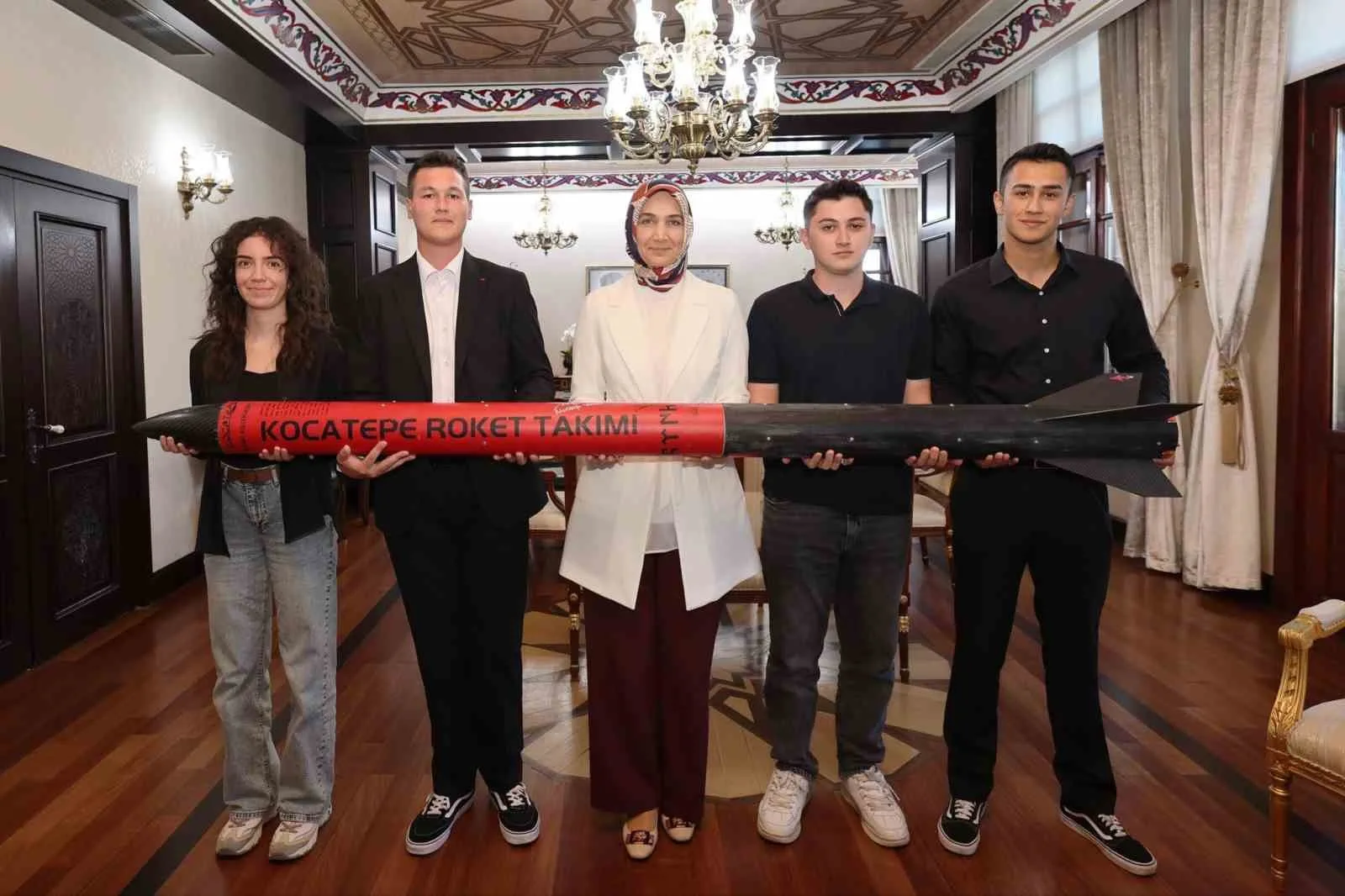 TEKNOFEST 2025’te Orta İrtifa Roket Yarışmasında Türkiye üçüncülüğü elde eden