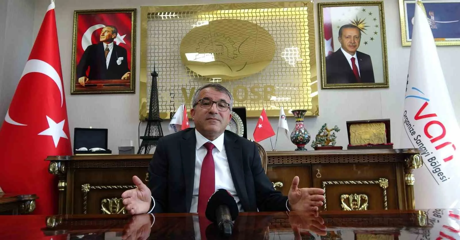 Van Organize Sanayi Bölgesi (OSB) Yönetim Kurulu Başkanı Memet Aslan,