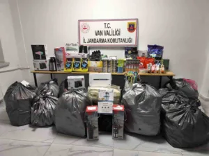 Van’ın Başkale ilçesinde jandarma ekiplerince yürütülen çalışmalar sonucunda 1 milyon