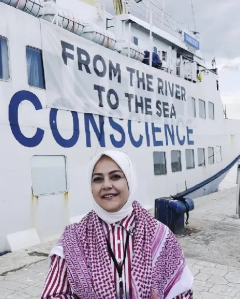 Denizli Milletvekili Sema Silkin Ün, İsrail tarafından zulme uğrayan Filistinlilere