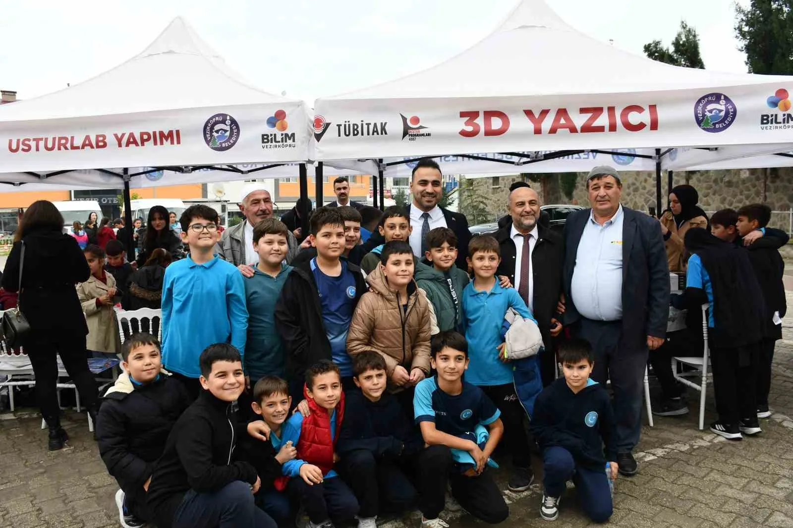 Samsun’un Vezirköprü ilçesinde TÜBİTAK 4007 Bilim Şenlikleri Destekleme Programı başladı.