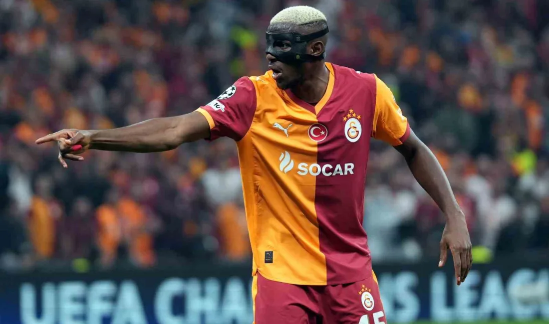 Galatasaray’ın Nijeryalı futbolcusu Victor Osimhen, Liverpool maçıyla bu sezon UEFA