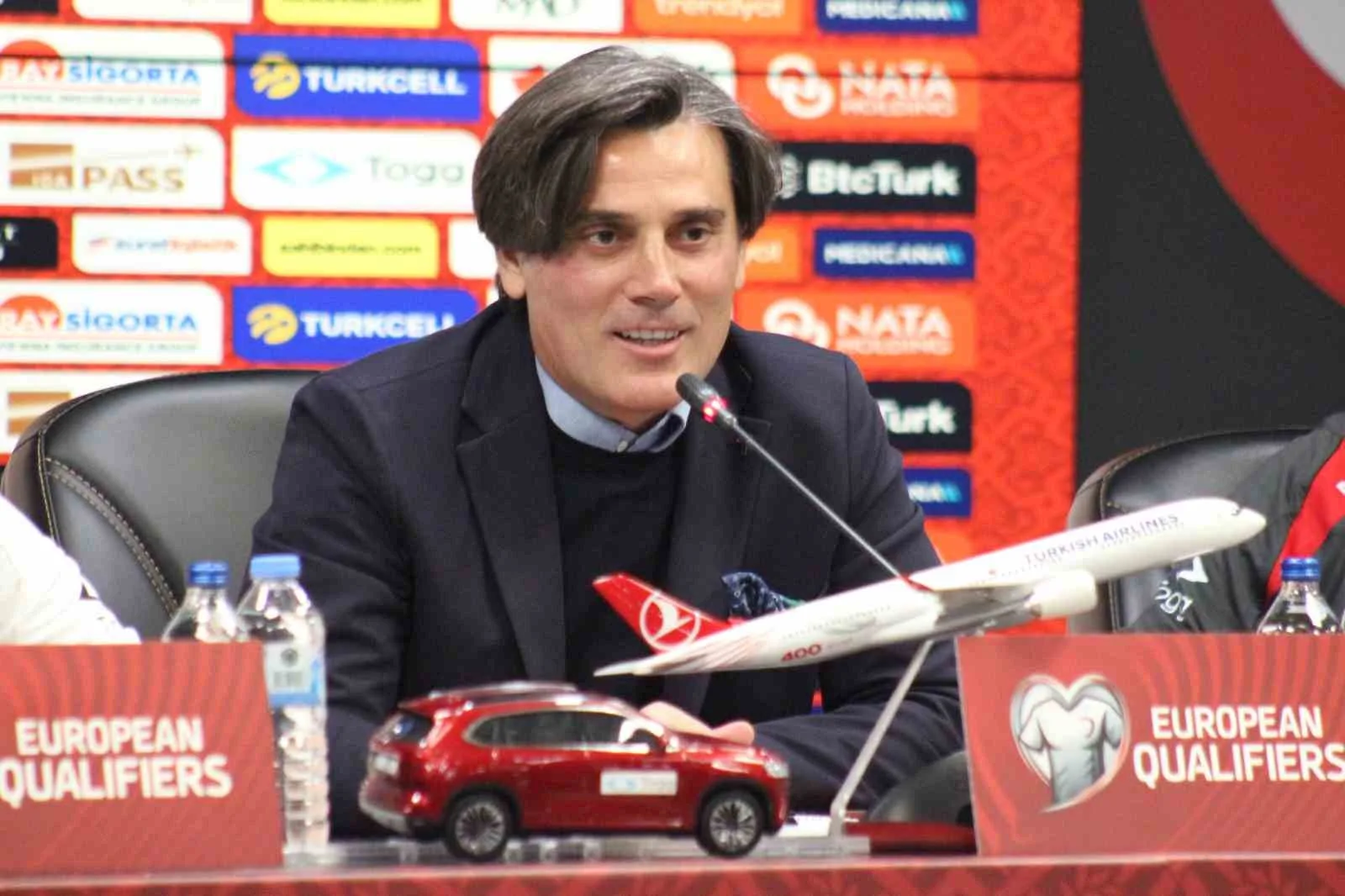 A Milli Futbol Takımı Teknik Direktörü Vincenzo Montella, Gürcistan maçı