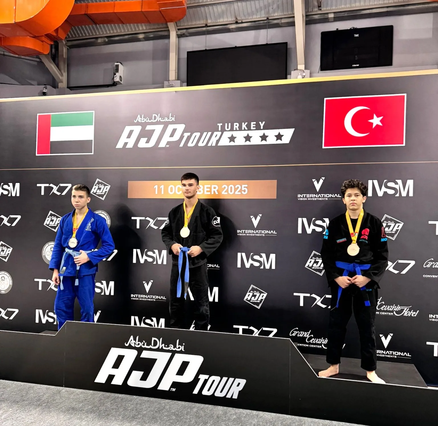 AJP Tour Turkey National Jiu-Jitsu Championship 2025’te mücadele eden 15