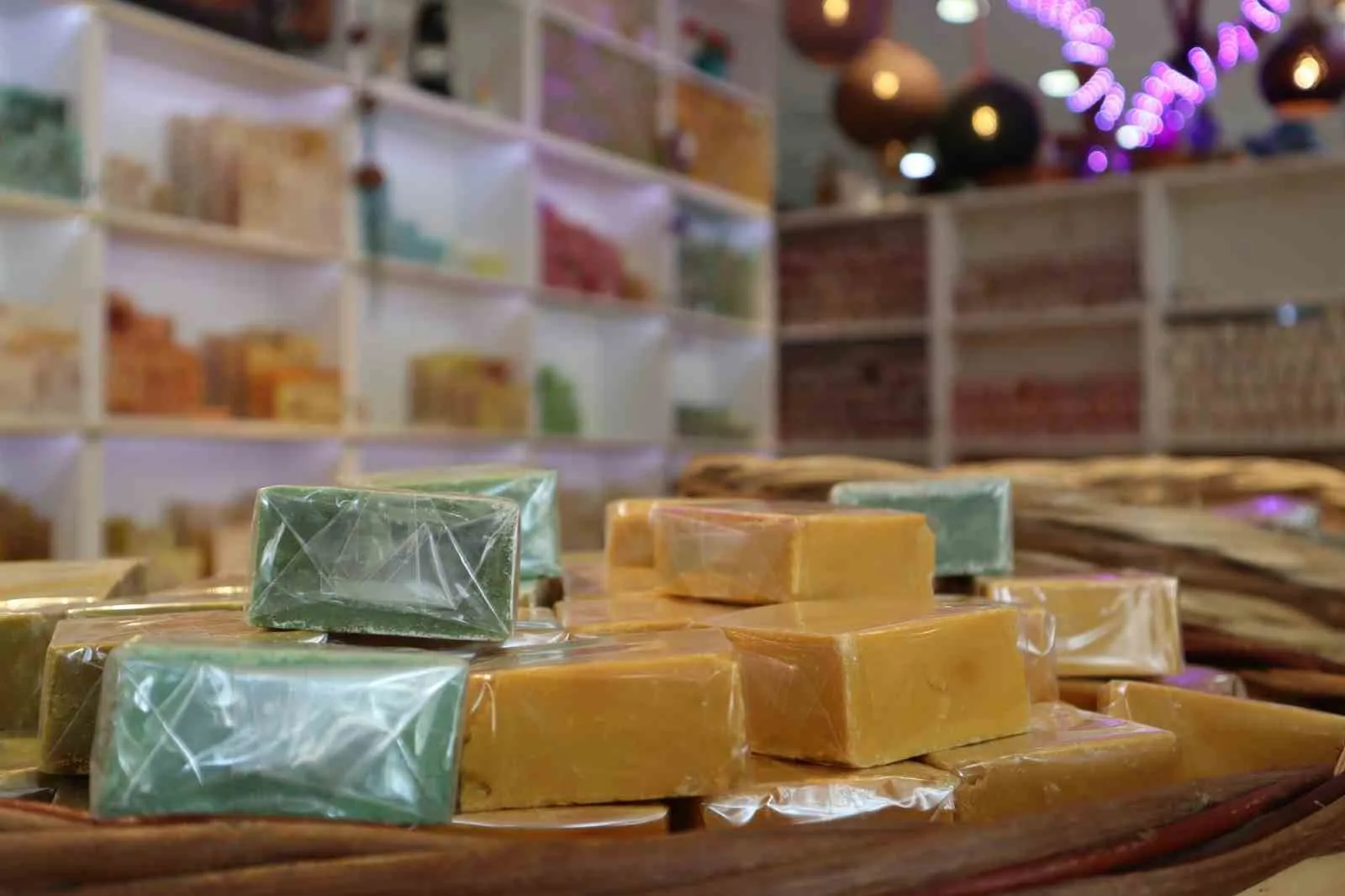 Yalova’da üretilen el yapımı doğal sabunlar Çin’den Amerika’ya toplam 20