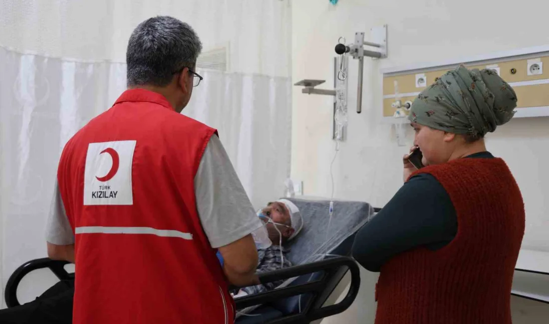 Adana’nın Saimbeyli ilçesinde çıkan yangın nedeniyle çöken evlerden birinde engelli