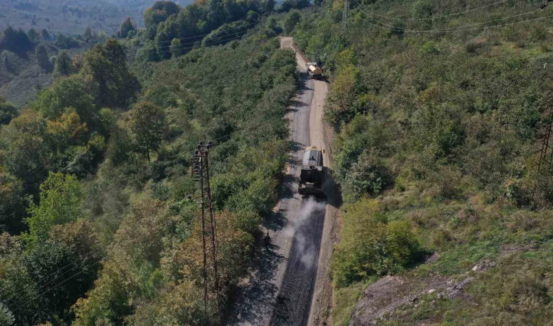 Ordu Büyükşehir Belediyesi tarafından, Gölköy ilçesinde yarım asırdır yaşanan yol