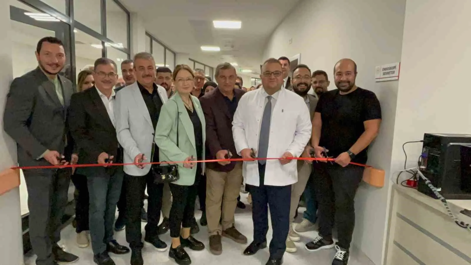 Muğla’nın Yatağan ilçesinde Endoskopi ve Kolonoskopi Ünitesi düzenlenen törenle faaliyete