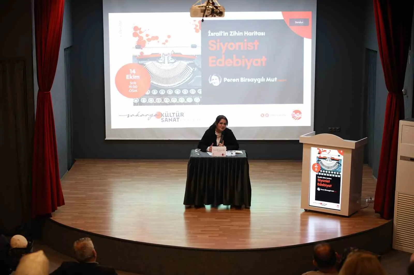 Sakarya Büyükşehir Belediyesi kültür sanat etkinlikleri çerçevesinde “İsrail’in Zihin Haritası: