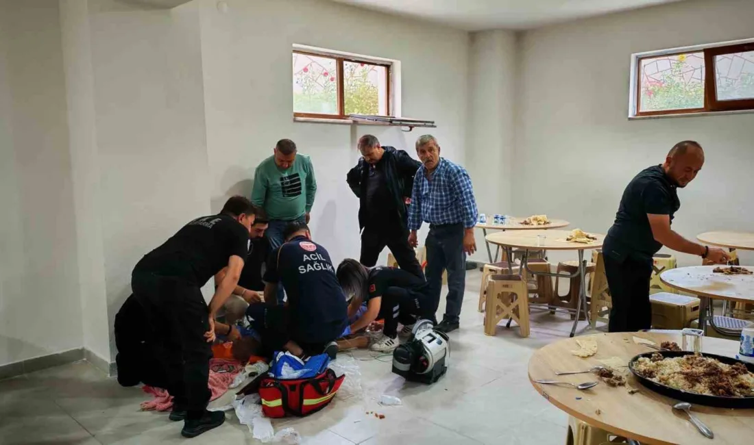 Bolu’nun Hıdırşeyhler köyünde düzenlenen Hacet Bayramı’nda yediği et parçası nefes