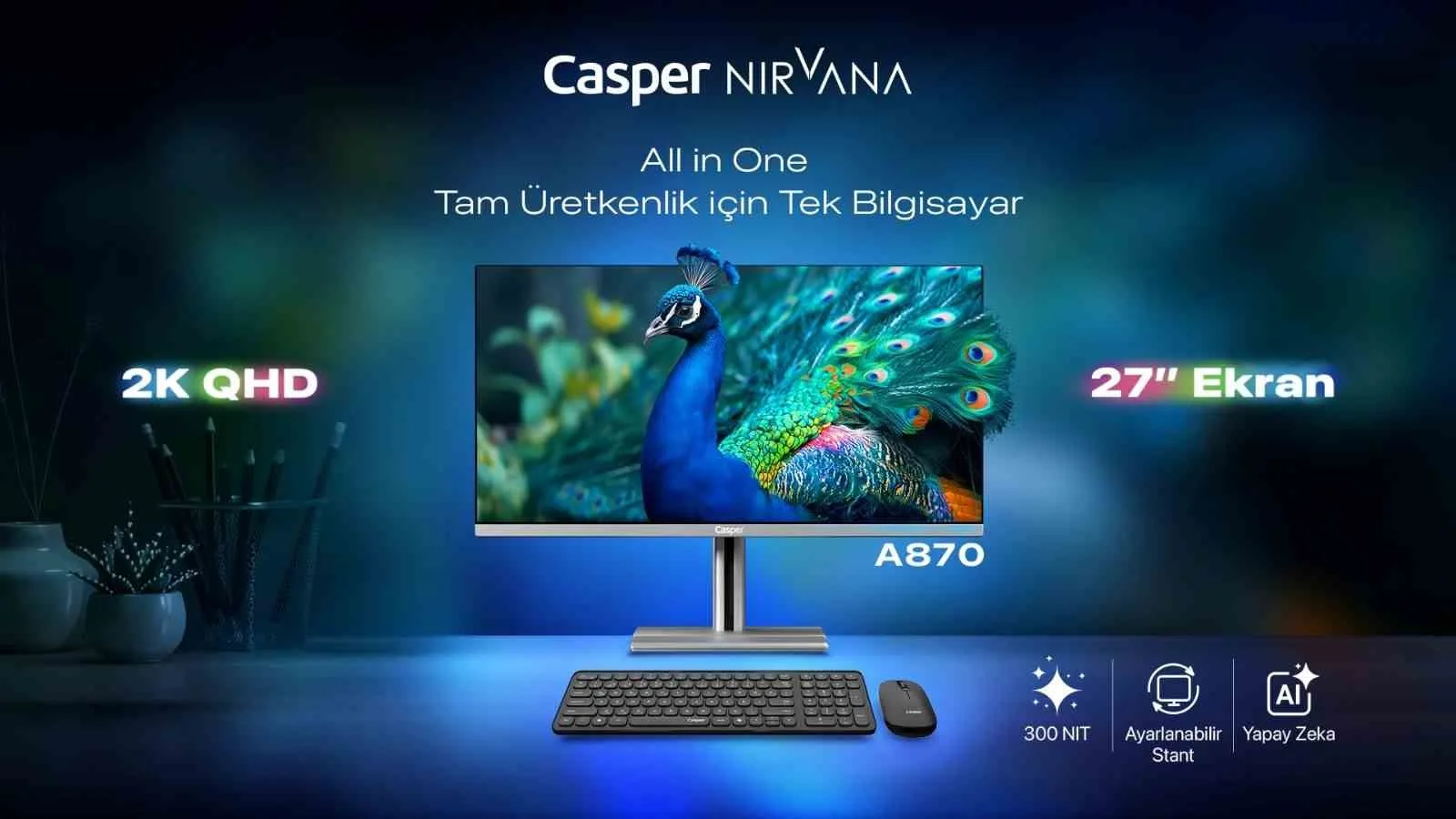 Casper, All in One bilgisayar segmentindeki yeni modeliyle kullanıcıların karşısına