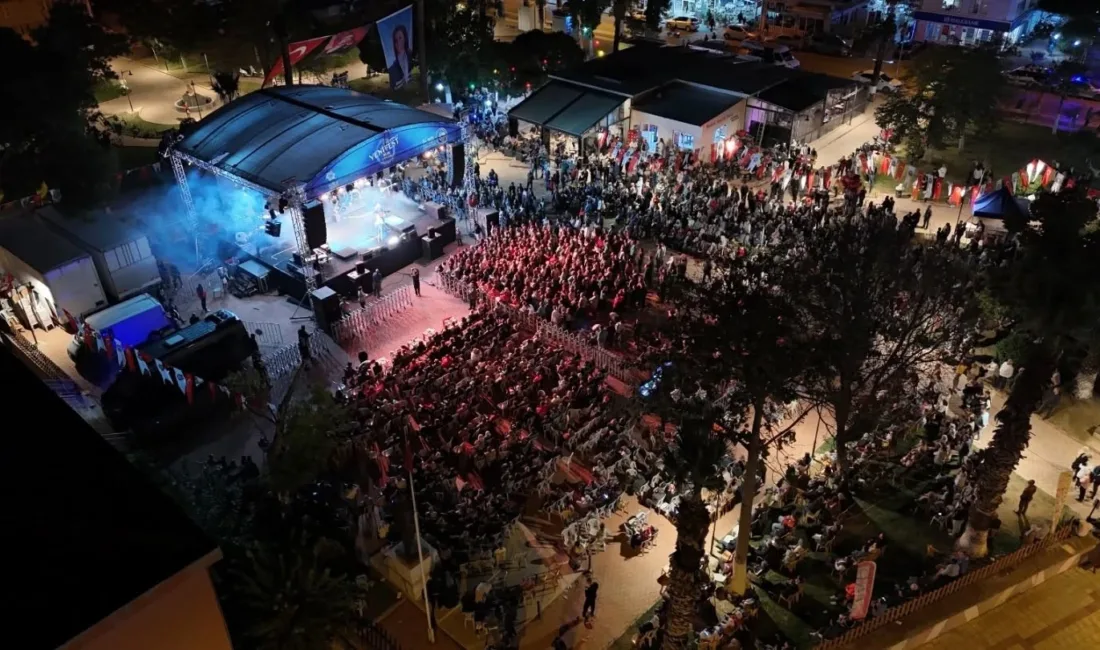 Yenipazar Belediyesi tarafından düzenlenen Yenifest Pide Fastivali’nin son gününde sahne