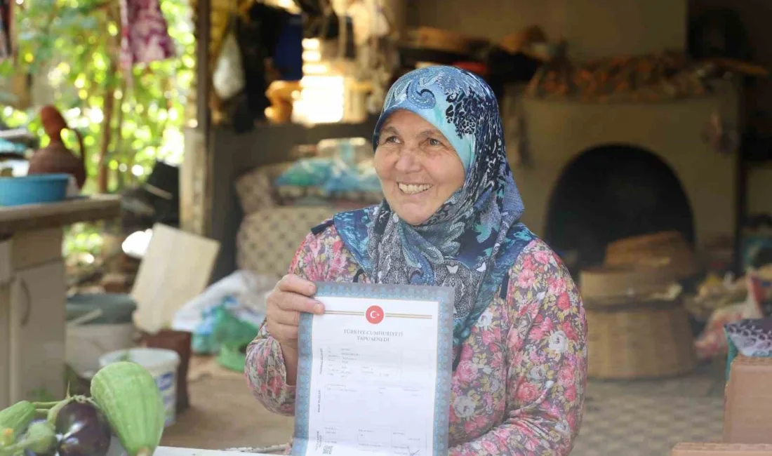 Denizli’de 46 yıldır devam eden tapu sorunu 5 yıllık çalışmanın