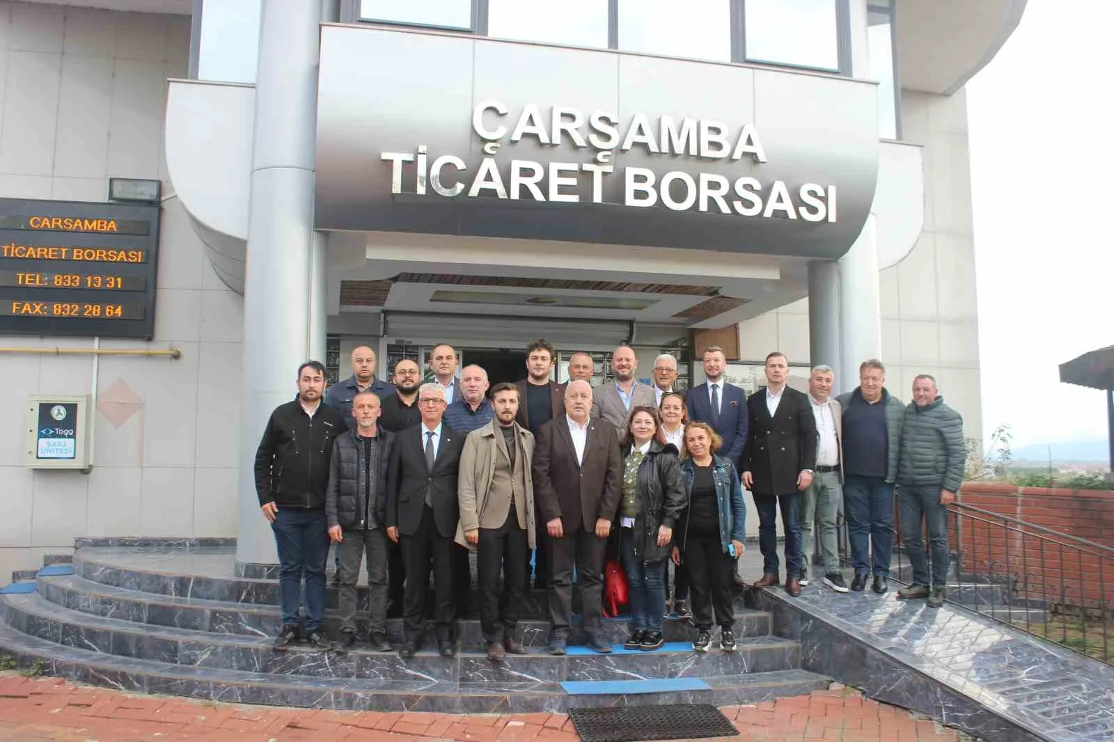 Çarşamba Ticaret Borsası (ÇTB) Yönetim Kurulu Başkanı Kazım Yılmaz, ilçenin