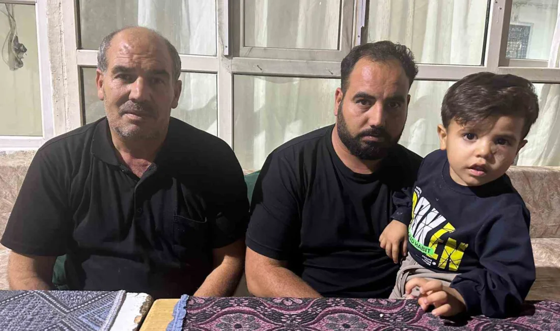 Şanlıurfa’nın Akçakale ilçesinde evinin avlusunda oynayan 4 yaşındaki çocuk, yorgun