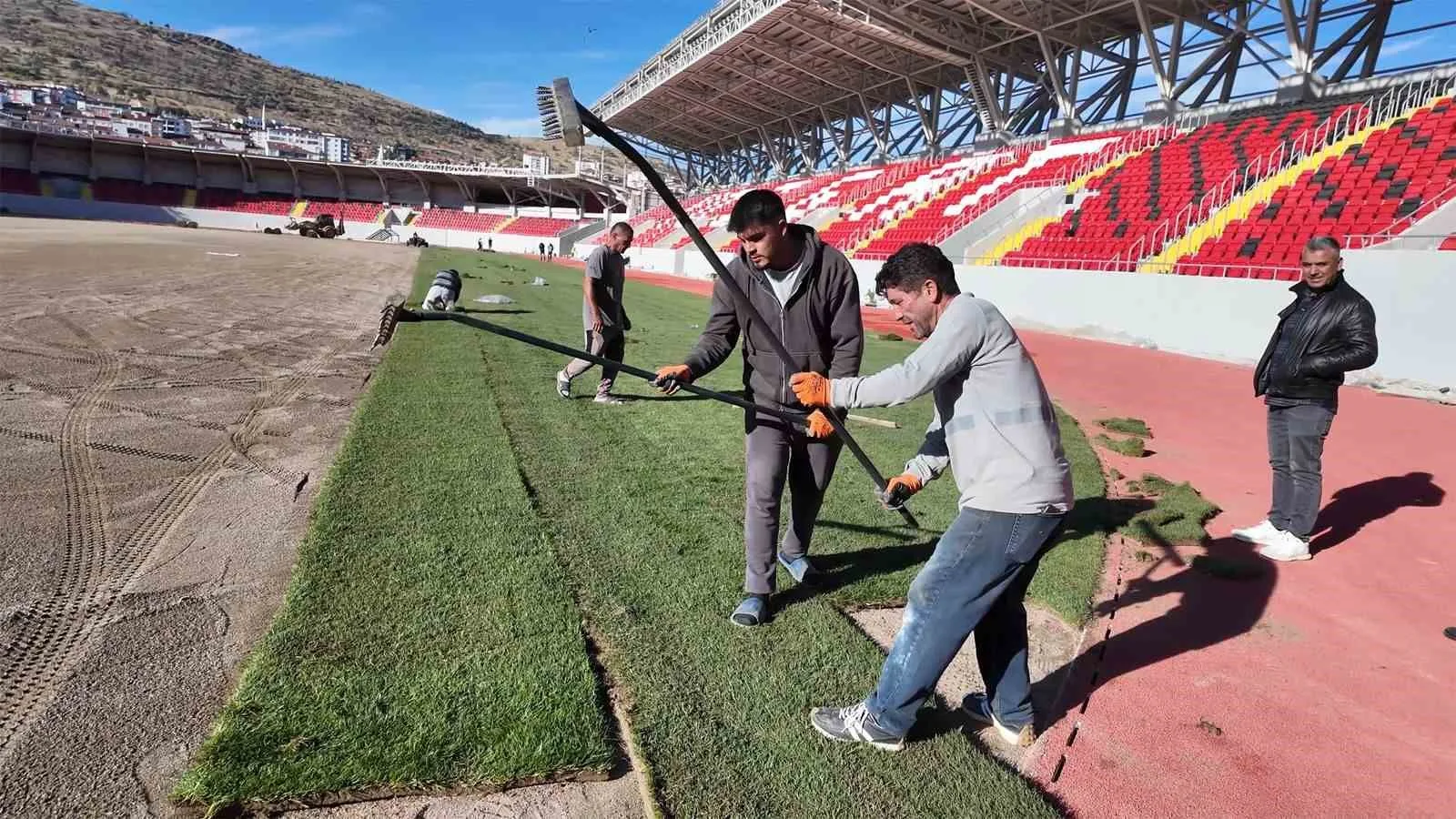 Yozgat’ta 2021 yılında inşaat çalışmalarına başlanılan ancak önceki yıl yüklenici