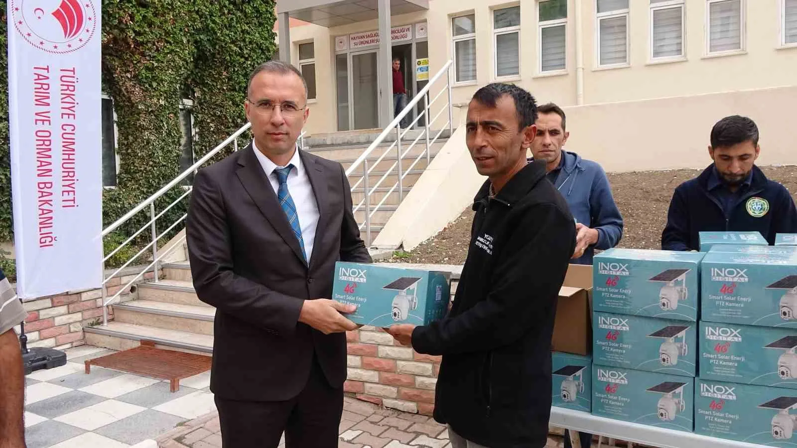 Yozgat’ta İl Tarım ve Orman Müdürlüğü tarafından 68 çiftçiye kamera