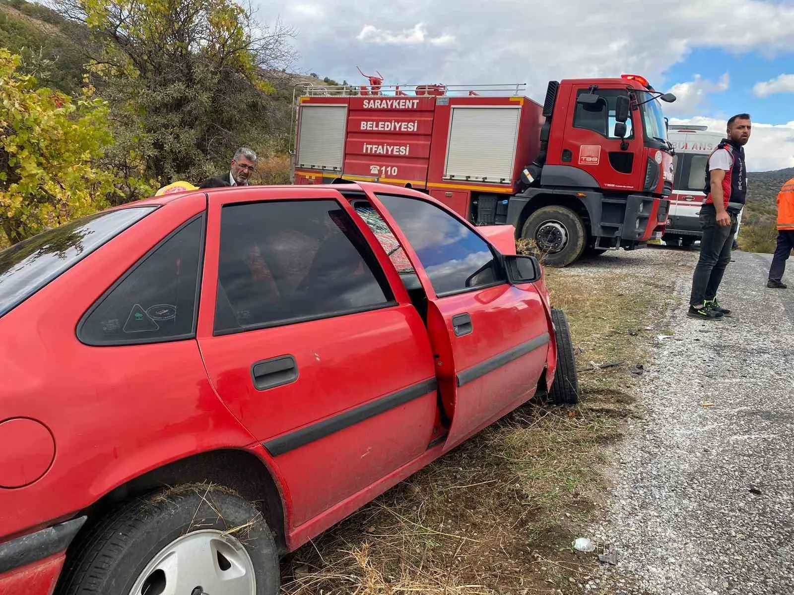 Yozgat’ın Saraykent ilçesinde meydana gelen trafik kazasında 1 kişi hayatını