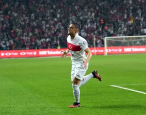Milli futbolcu Yunus Akgün, Gürcistan müsabakasıyla A Milli Futbol Takımı’ndaki
