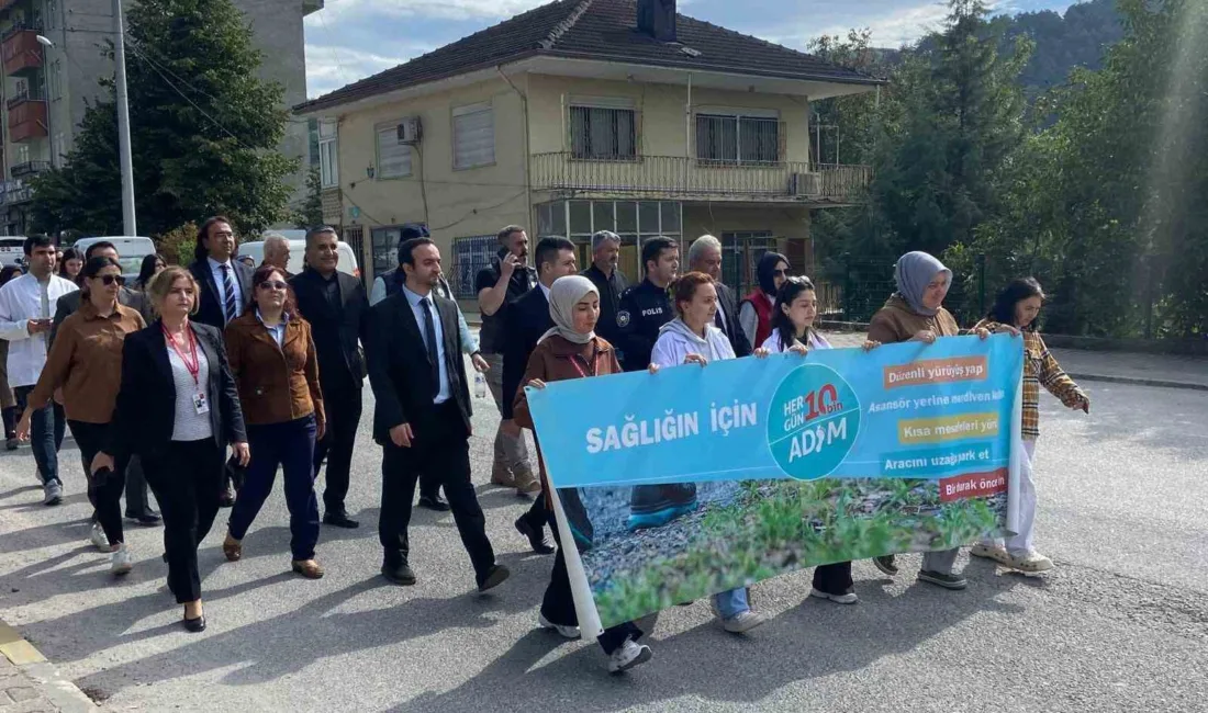 Dünya Yürüyüş Günü kapsamında Yığılca’da sağlıklı yaşamı teşvik etmek ve