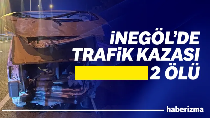 Bursa’nın İnegöl ilçesinde meydana gelen kazada araç taşıma işi yapılan