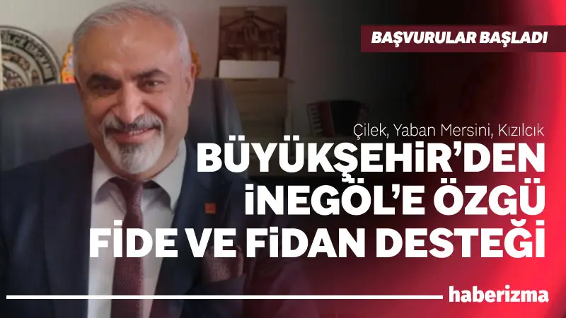 Cumhuriyet Halk Partisi İnegöl İlçe Başkanı Zemci Şahin, Bursa Büyükşehir