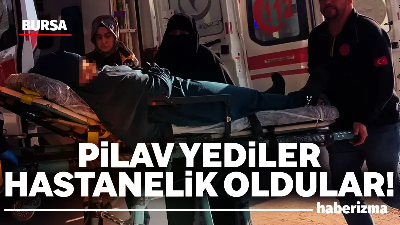 Bursa’nın İnegöl ilçesinde 3 kişilik aile, yedikleri tavuk sonrası zehirlenme