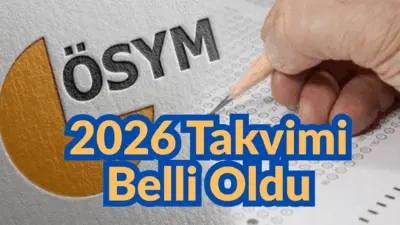 Milyonlarca öğrencinin ve memur adayının merakla beklediği 2026 ÖSYM sınav takvimi belli