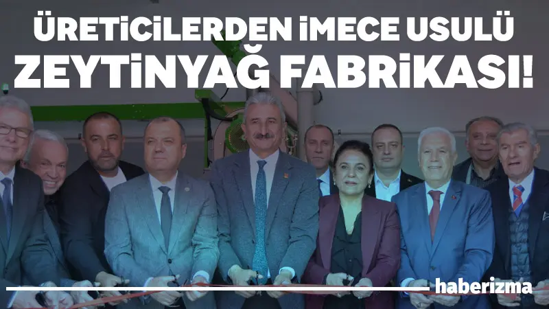 Bursa’nın Mudanya ilçesinde zeytin üreticisine destek sağlamak ve “Mudanya Zeytinyağı”