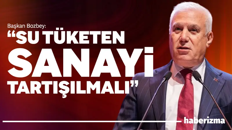 Bursa’nın artık su şehri olmadığını belirten Büyükşehir Belediye Başkanı Mustafa