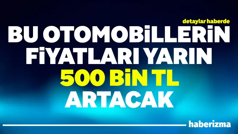 Türkiye’de otomotiv sektörünü yakından ilgilendiren yeni vergi düzenlemesi yarın yürürlüğe