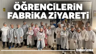 Bursa Büyükşehir Belediyesi’nin fabrikaları öğrencilere tanıtma projesi çerçevesinde, 2. ve