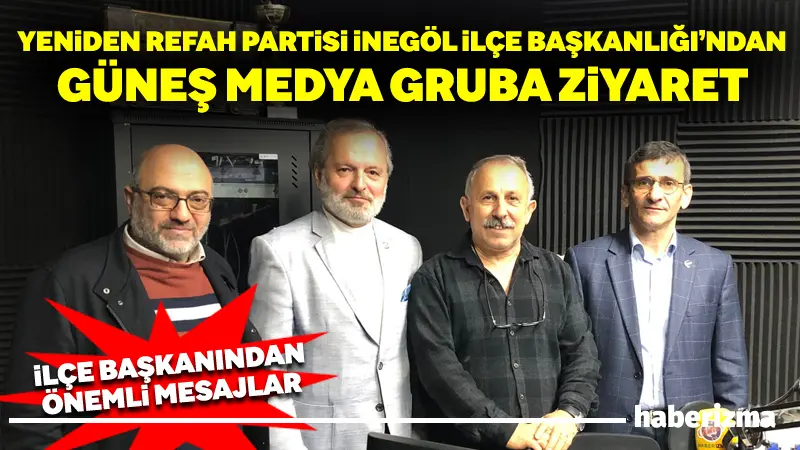 Yeniden Refah Partisi (YRP) İnegöl İlçe Başkanlığı’na yeni seçilen Ahmet