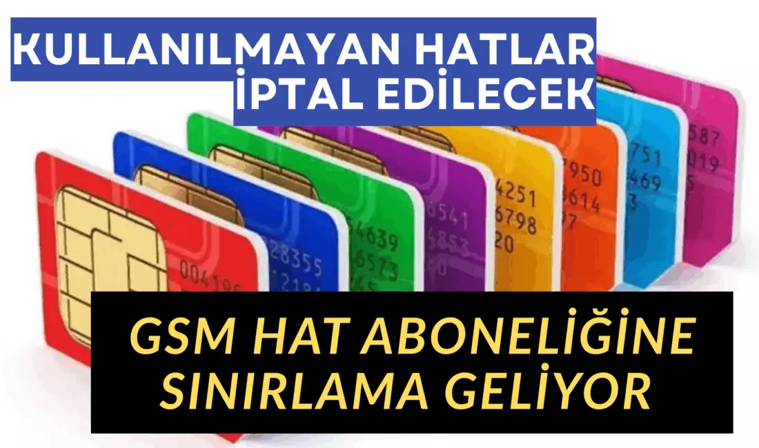 11 Yargı Paketi Meclis’e sunuldu. Paketin içerisinde bulunan GSM hattı
