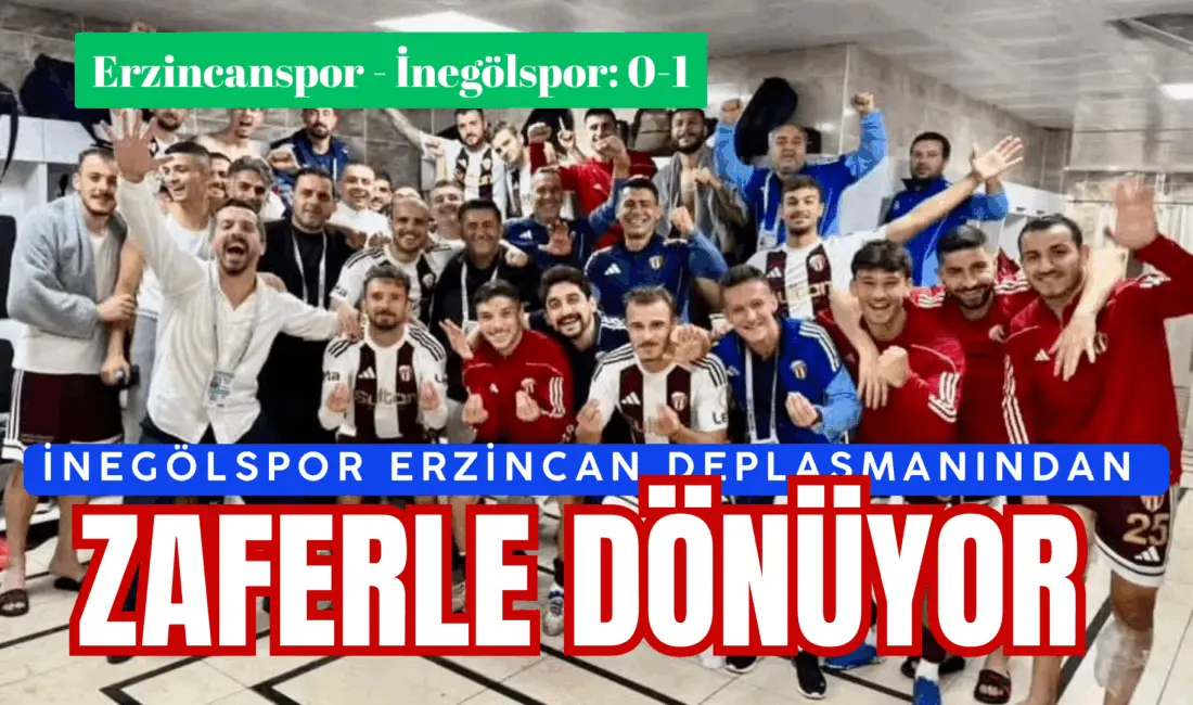 Sultansu İnegölspor deplasman başarılarına bir yenisini daha ekleyerek güzel bir