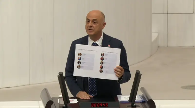 CHP’li Ümit Özlale, TBMM Genel Kurulunda yaptığı konuşmada son beş