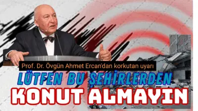 Yer bilimci Prof. Dr. Övgün Ahmet Ercan, sosyal medya hesabından