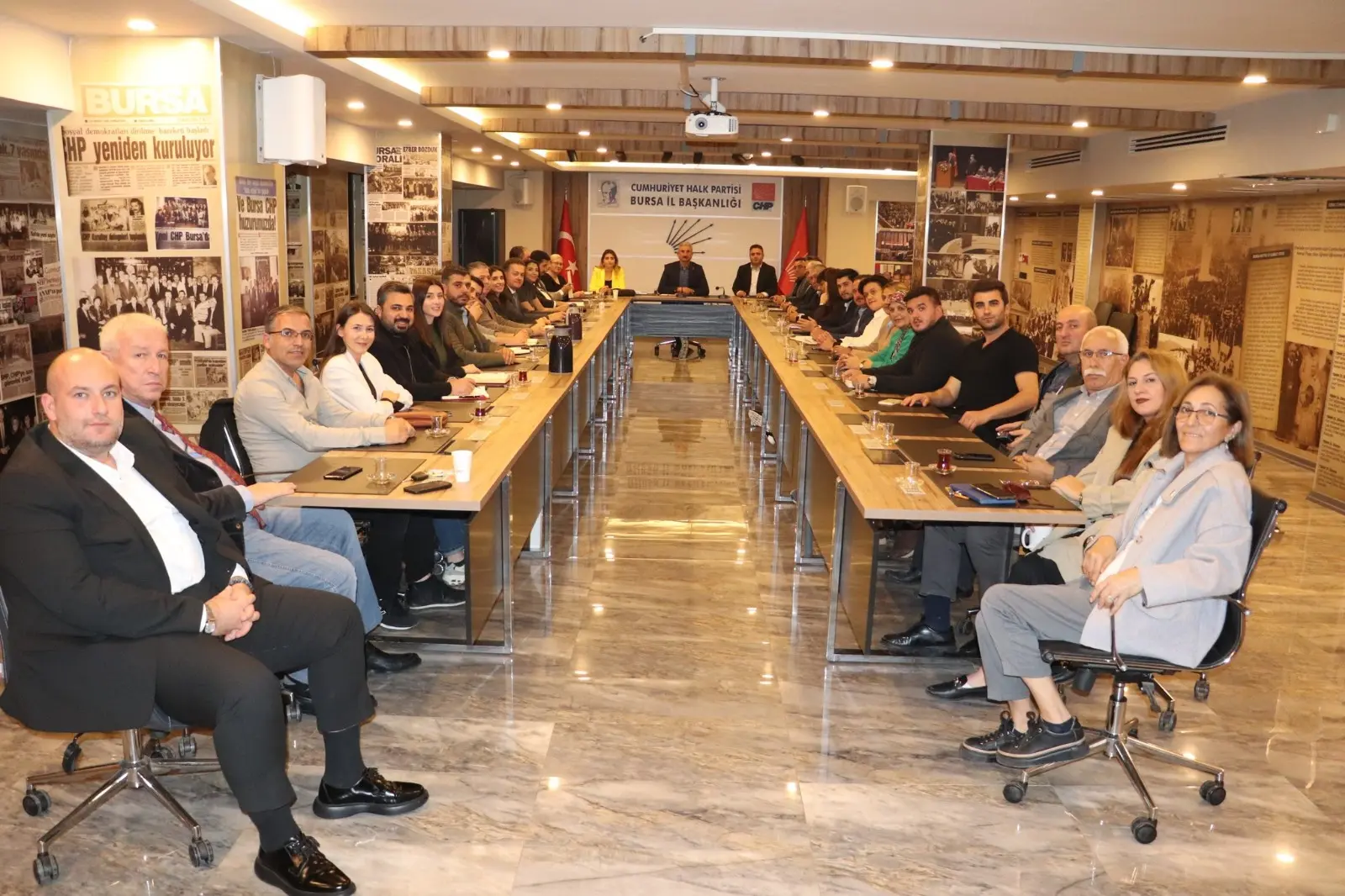 Cumhuriyet Halk Partisi (CHP) Bursa İl Başkanlığı, yeni dönemin yol