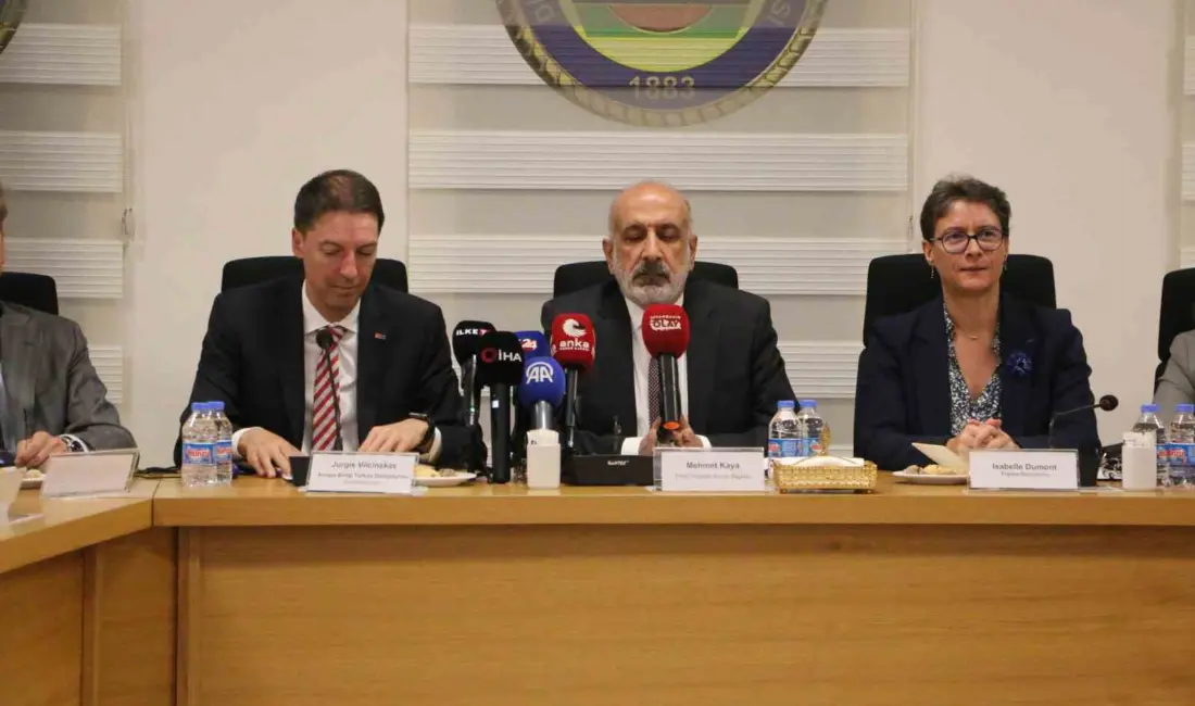 Avrupa Birliği (AB) Türkiye Delegasyonu Maslahatgüzarı Jurgis Vilcinskas öncülüğünde AB