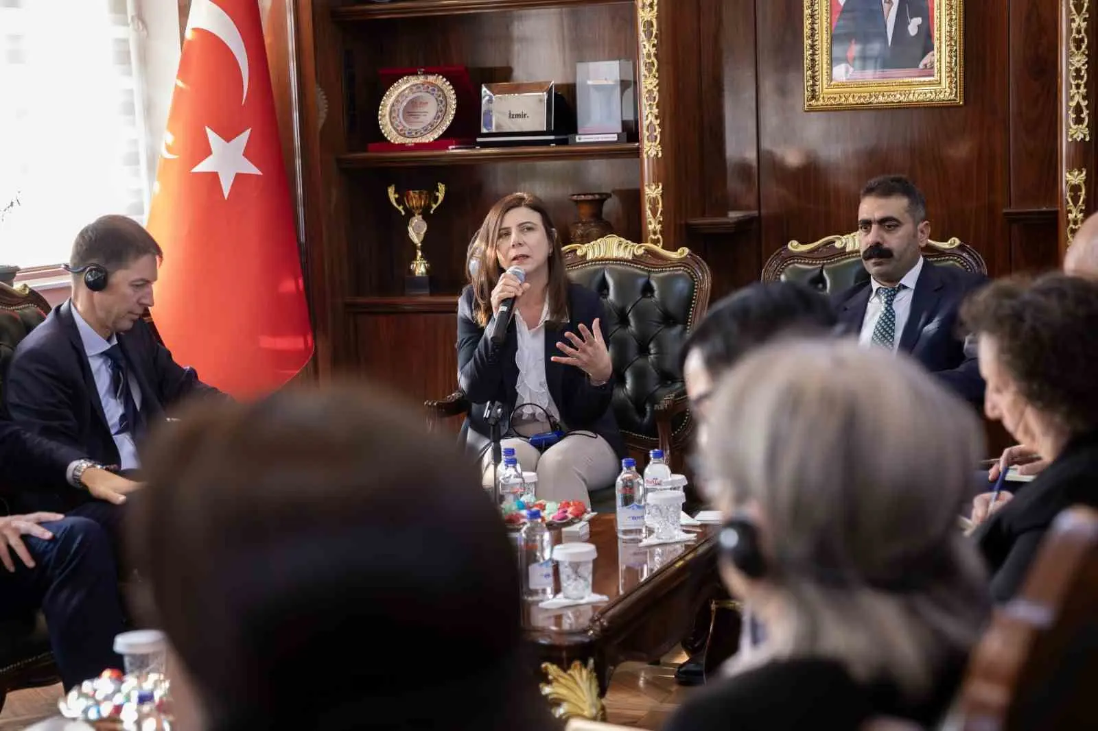 Avrupa Birliği (AB) Türkiye Delegasyonu Maslahatgüzarı Jurgis Vilcinskas ile AB