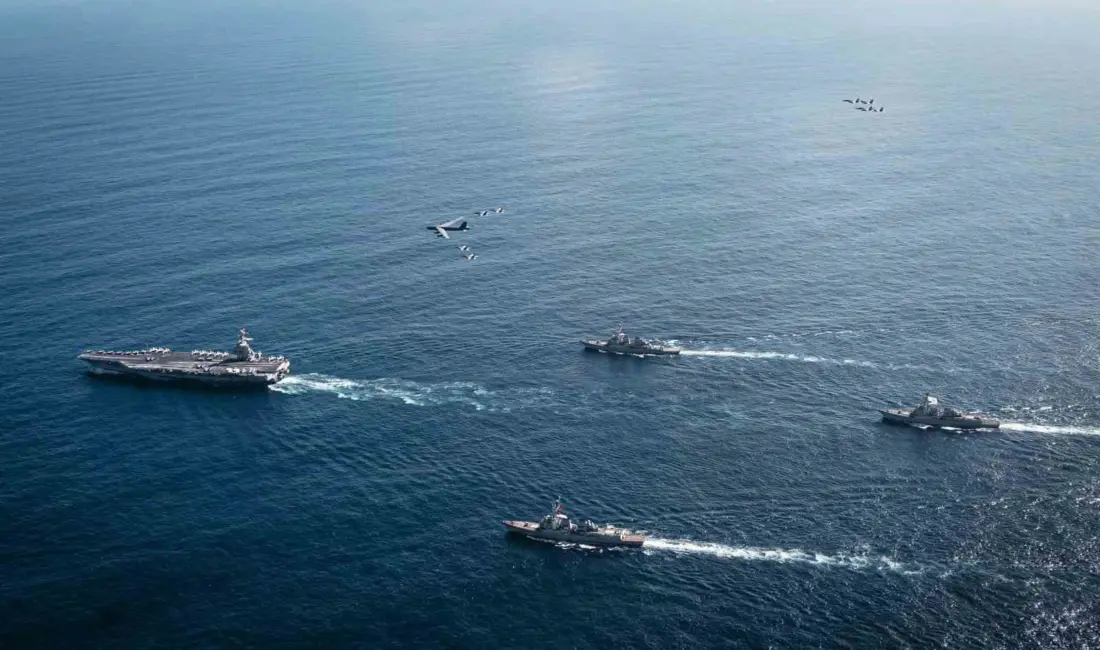 ABD donanması, dünyanın en büyük uçak gemisi USS Gerald R.