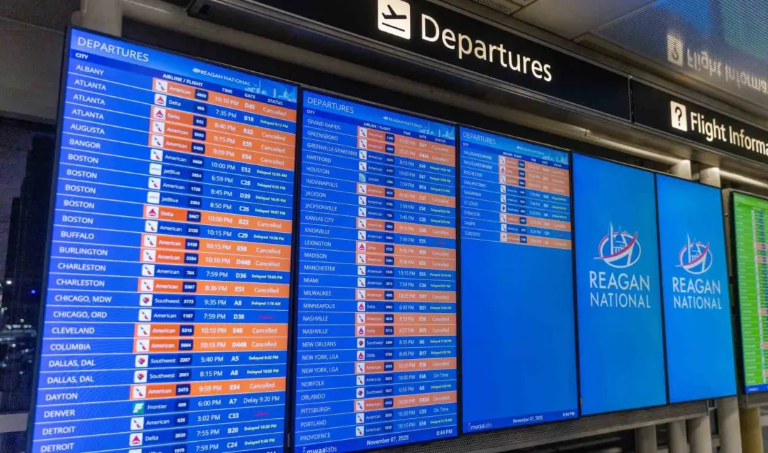 ABD Federal Havacılık İdaresi’nin (FAA) hükümetin kapalı kalması nedeniyle ülke