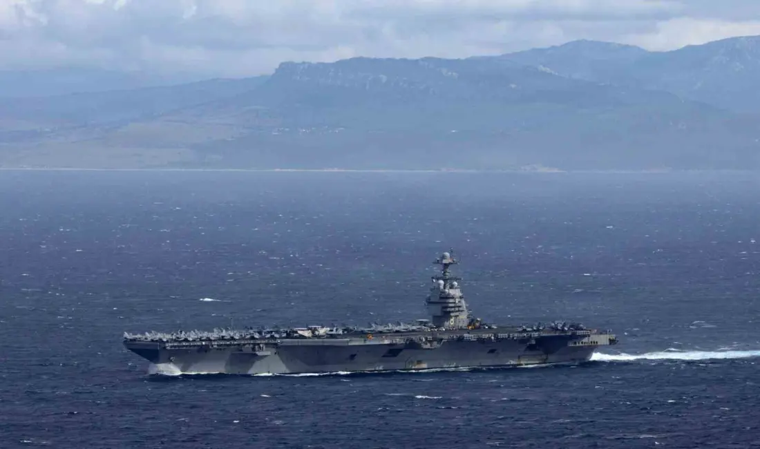 ABD Donanması, dünyanın en büyük savaş gemisi USS Gerald R