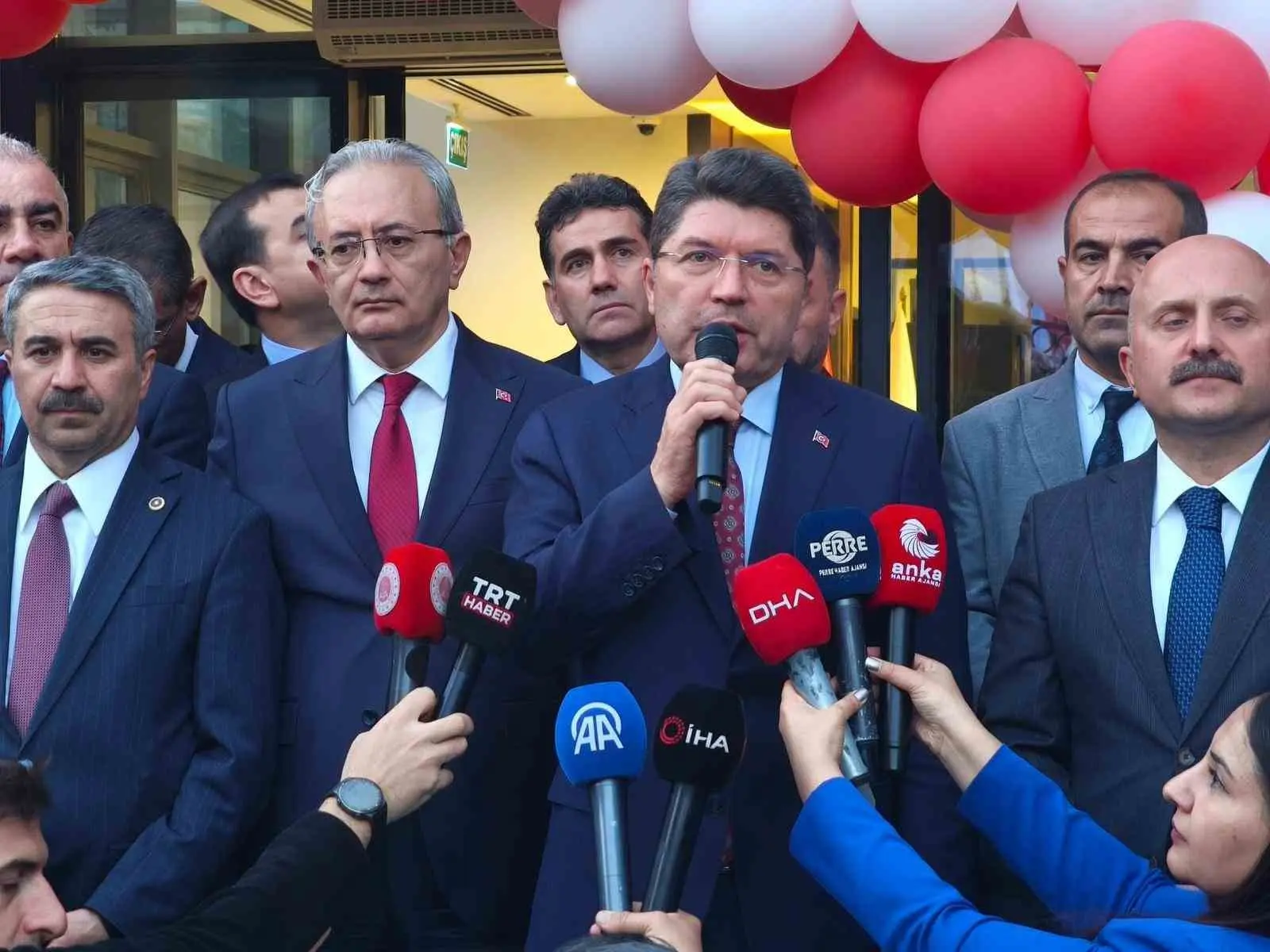 Adıyaman Adliyesi Ek Hizmet Binası’nın açılışına katılan Adalet Bakanı Yılmaz