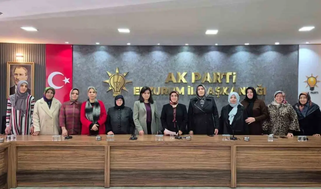 Ak Parti Kadın Kolları Başkanlığı, Erzurum İl Başkanlığı’nda” 25 Kasım